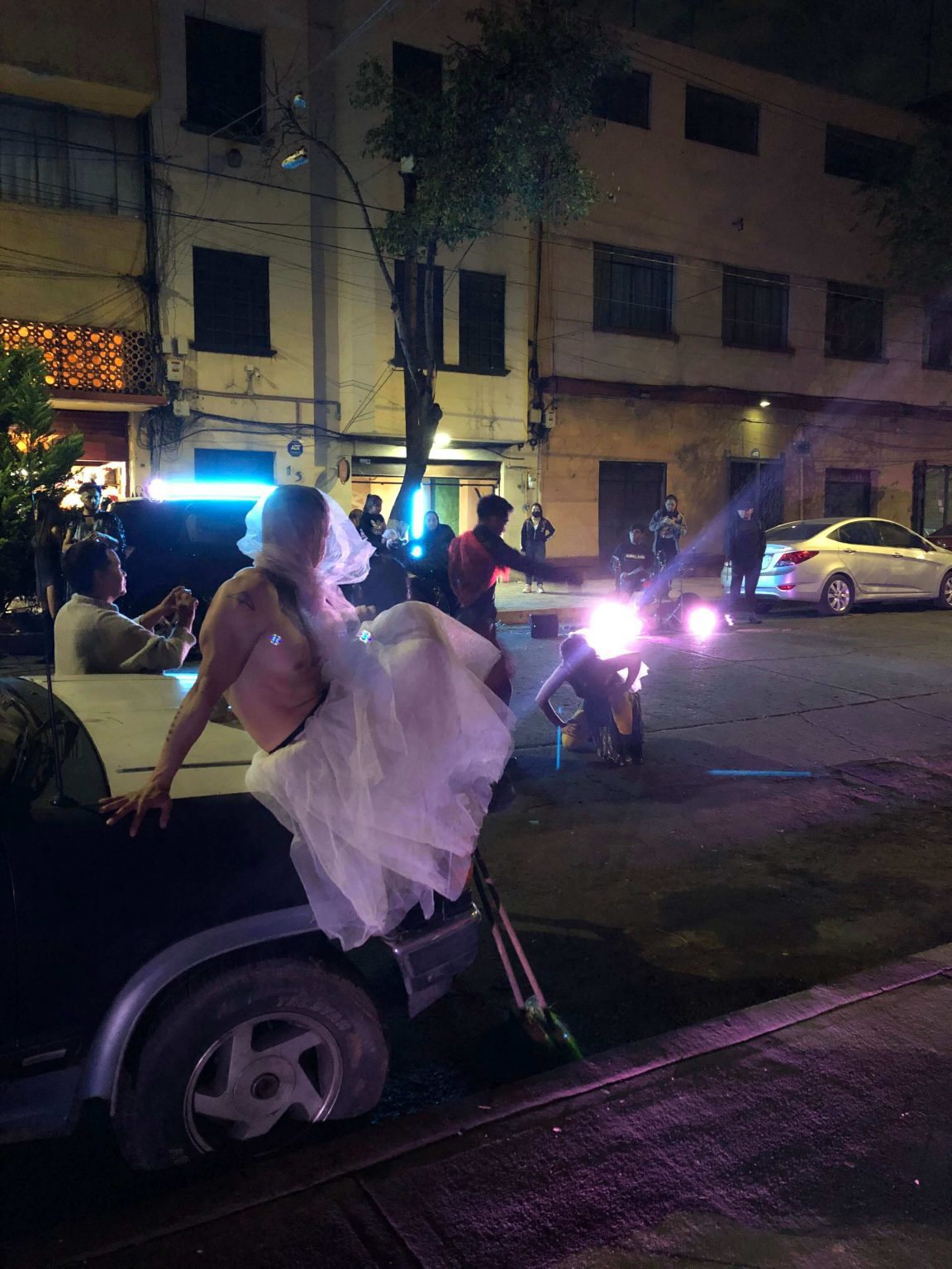 VSS compañía de danza, se presentó en su serie "Danza en vecindades".