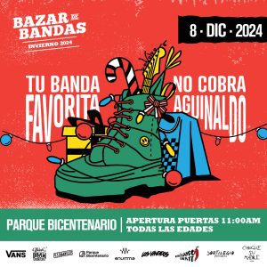 Flyer bazar de bandas invierno 2024