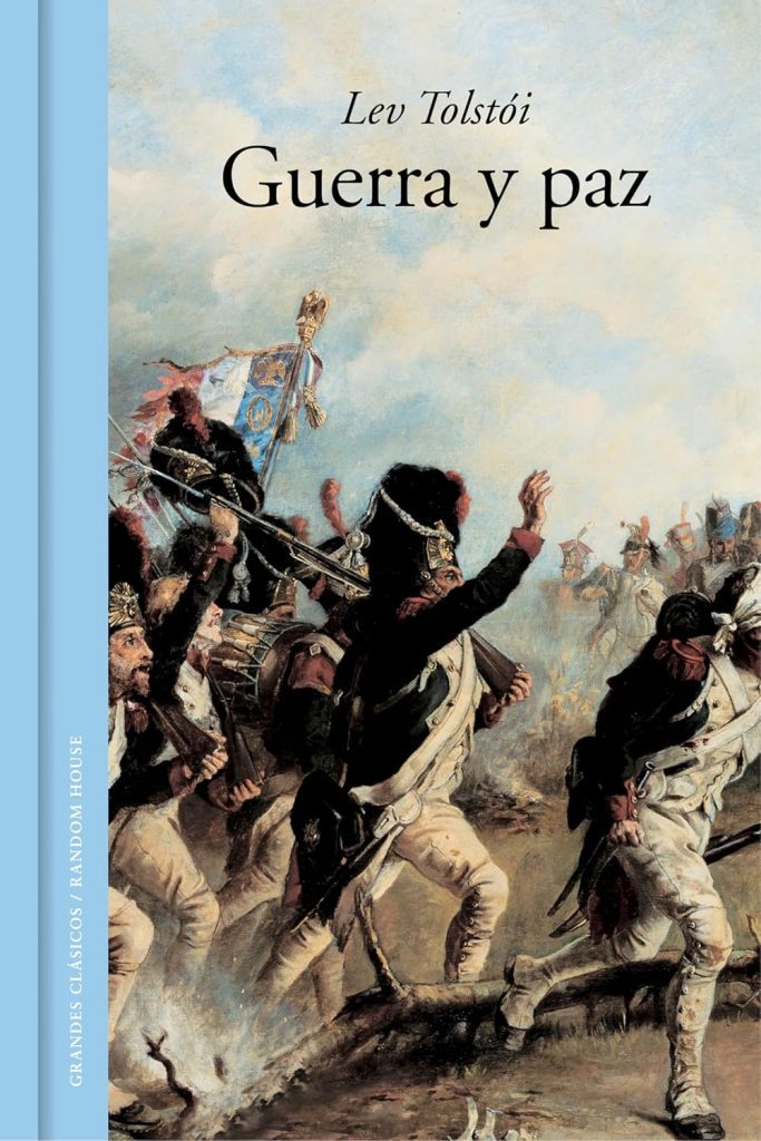 Portada "Guerra y paz" de León Tolstoi. 